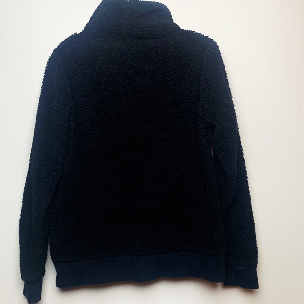 Lukka Lux Women Plush Sherpa Pullover Sweater Turtleneck Cozy Jacket Cowl Neck S - Picture 3 of 4
